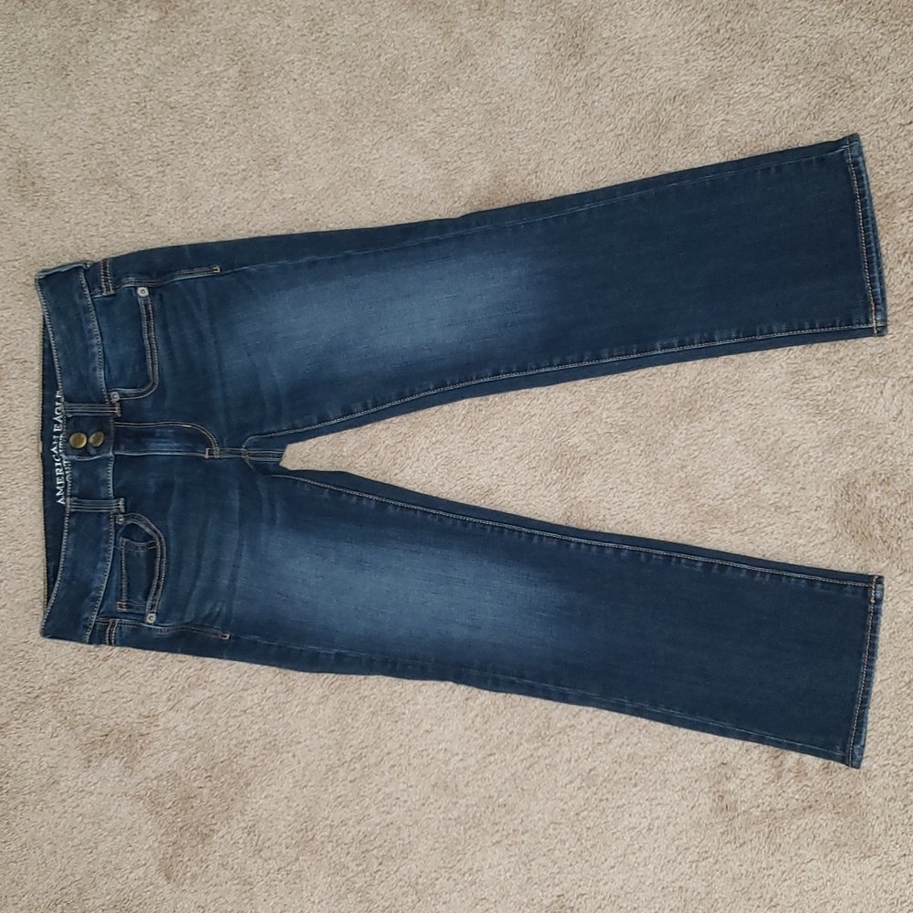 American Eagle 2 artist crop super stretch